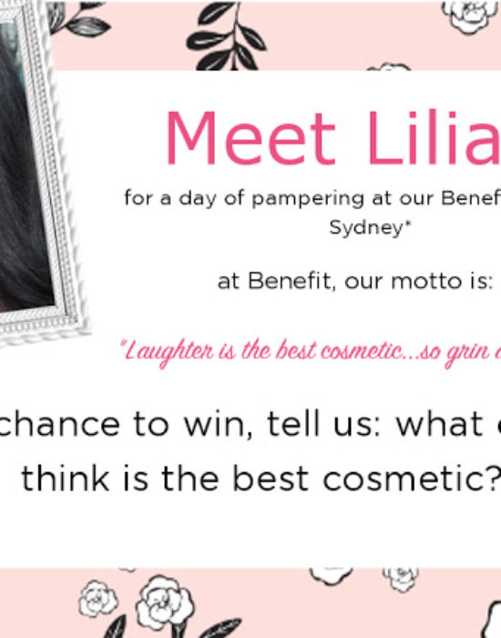 Meet Lilian and Benefit Cosmetics!
